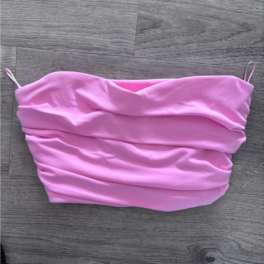 Zara Bright Pink Tube Top